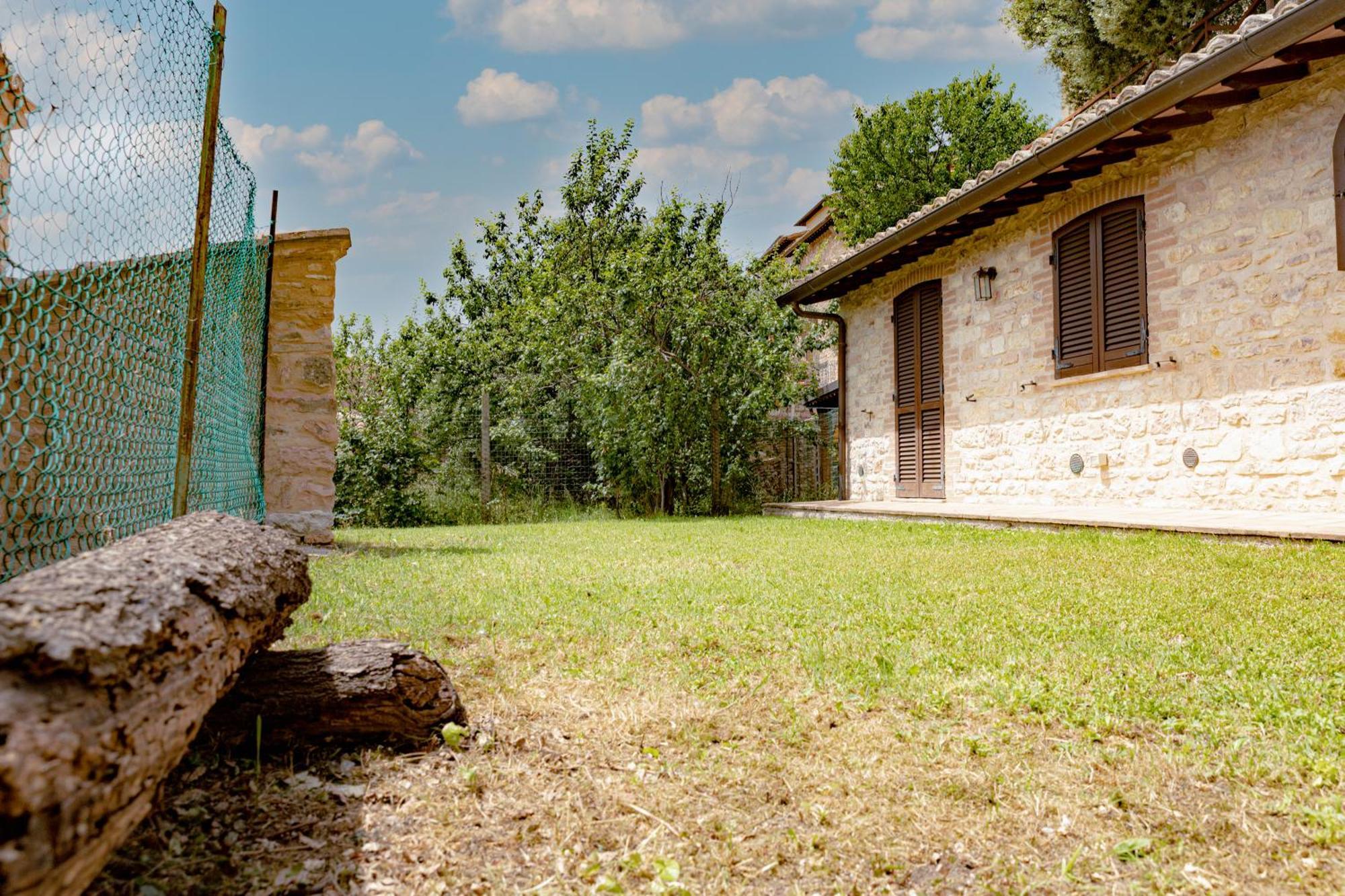 Rustic House, Con Patio E Giardino, Assisi Centro别墅 外观 照片